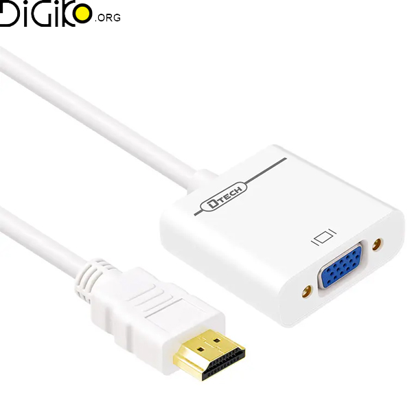 تبدیل HDMI به VGA با صدا DT-6404 دیتک