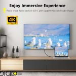 کابل دوسر TYPEC USB 3.2 مینی تک 1.5 متری