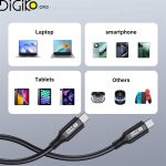 کابل دوسر TYPEC USB 3.2 مینی تک 5 متری