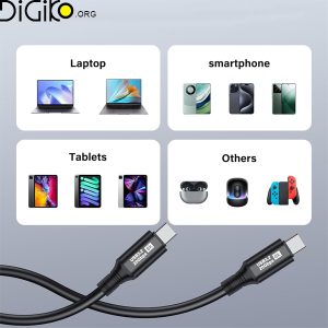 کابل دوسر TYPEC USB 3.2 مینی تک 5 متری