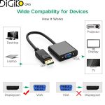 تبدیل DP به VGA دیتک DT-6506