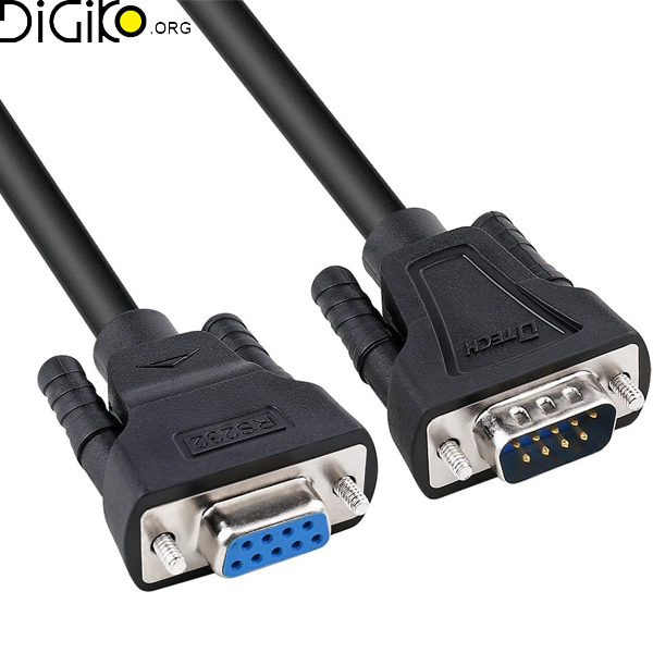 کابل سریال نر و ماده 5 متری دیتک DT-9005B