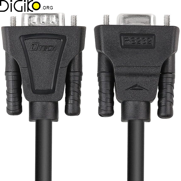 کابل سریال نر و ماده 5 متری دیتک DT-9005B