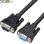 کابل سریال نر و ماده 1.5متری دیتک DT-9005B