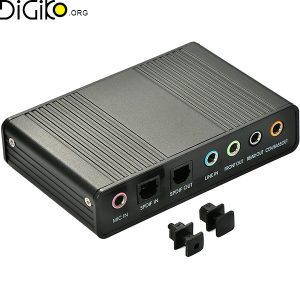 کارت صدا اکسترنال با پورت اپتیکال مینی تک