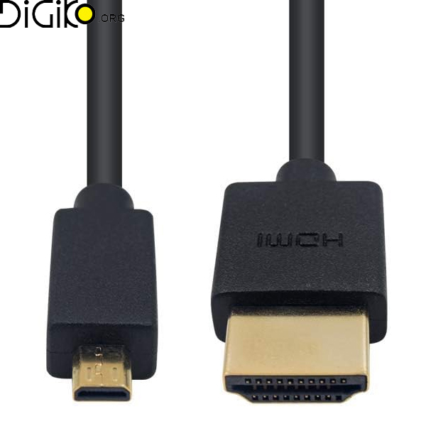 کابل HDMI 4K به Micro HDMI فنری مینی تک 1.2 متری