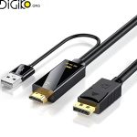 کابل HDMI به DP مینی تک 1.8 متری