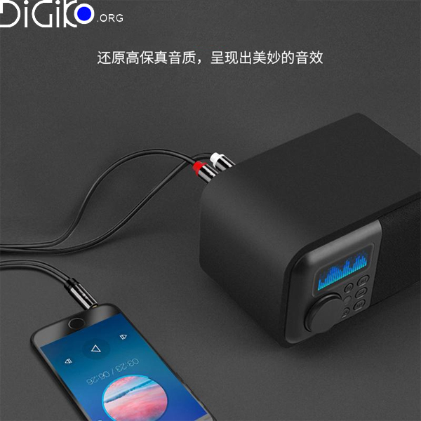 کابل 1 به 2 صدا JH متراژ 3متر