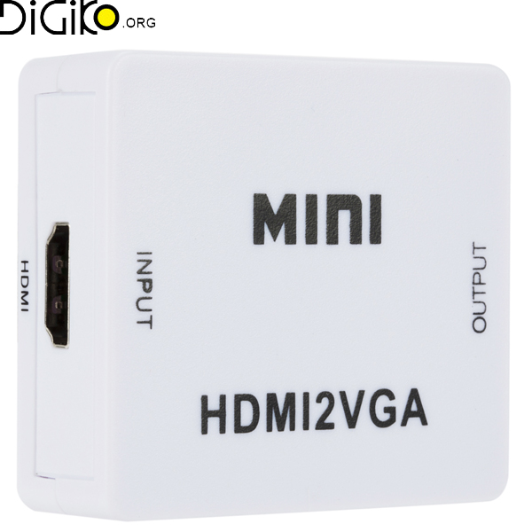 تبدیل HDMI به VGA دوسر ماده مینی تک
