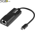 تبدیل تایپ سی به LAN مینی تک 100Mbps