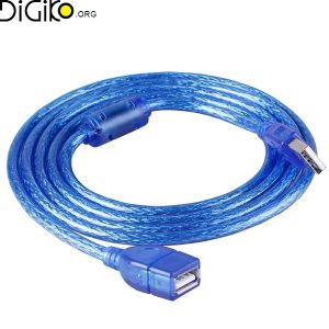 کابل افزایش USB شیلدار مینی تک 1.5 متری